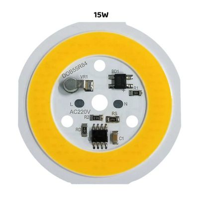 ο σπάδικας εναλλασσόμενου ρεύματος 15w 220v οδήγησε το οδηγημένο Driverless τσιπ πρώτης ύλης για E27 A60 A70 A80