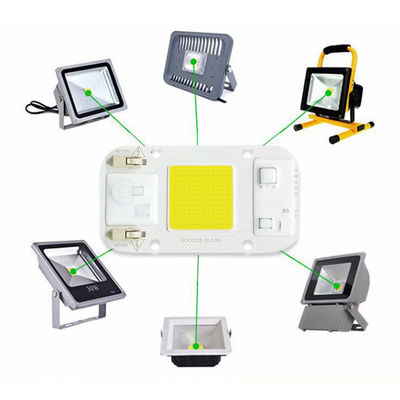 Χωρίς συγκόλληση AC COB LED COB Chip Ψυχρό ζεστό λευκό για θερμοκήπιο προβολέα