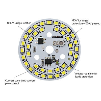 6000K οδηγημένο Smd 50 Watt
