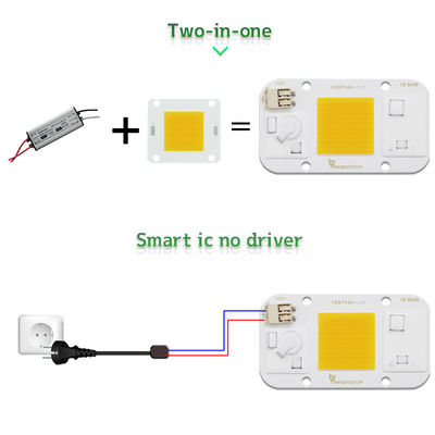 Χωρίς έλξη Cob Driver Led Chip Cold White 30w Led Module για DIY προβολείς