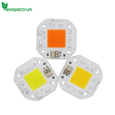 380nm-840nm Solderless Cob Chip On Board Πλήρες φάσμα χωρίς οδηγό