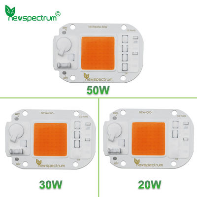 Round Horticulture COB 240V Driverless COB LED For Indoor Seedling