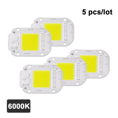 6000K πλήρες οδηγημένο σπάδικας τσιπ 50W 30W φάσματος για τον προβολέα DIY