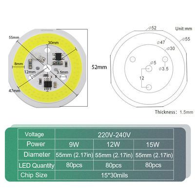 3000K Dimming Cob LED