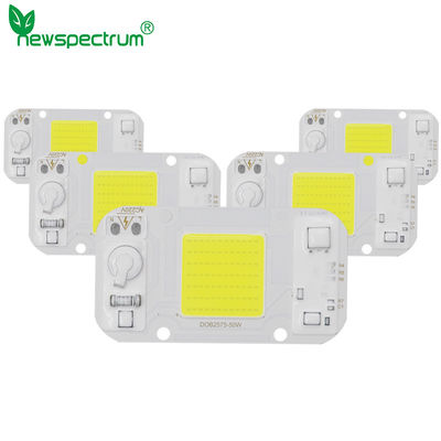 Οδηγημένο μέγεθος 40mm τσιπ 50w εναλλασσόμενου ρεύματος Driverless το ΣΠΆΔΙΚΑΣ για τον προβολέα DIY γίνεται ελαφρύ