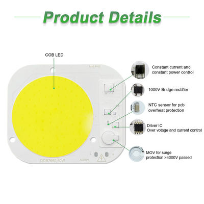 AC50W Dob Led Module Light Source Linear Integrated High Voltage