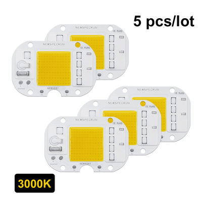 οδηγημένη σπάδικας ενότητα 3000k 20W 30W Solderless 50W 220v για Grow το φως