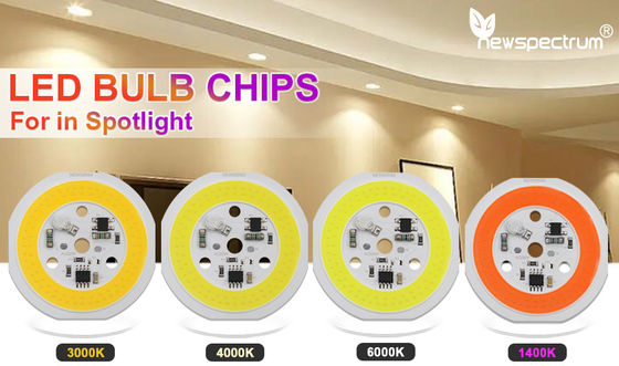 220V COB LED μονάδα χωρίς οδηγό υψηλή φωτεινότητα ζεστή λευκή LED μονάδα