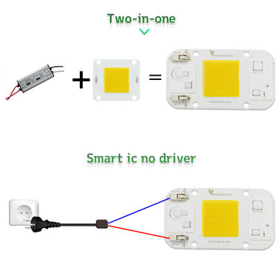 Circuitry Design 50 Watt cob Led Aluminium Material Smd Led Module