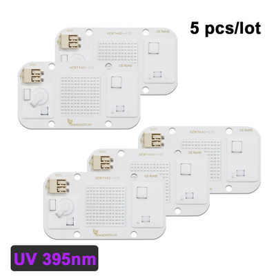 Solderless UV LED Module COB Cold White Light Beads For Floodlights