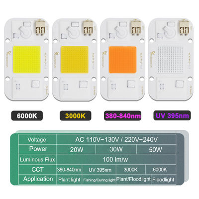 AC110V αλυσοφόρο LED COB LED Chip Light Beads για προβολείς