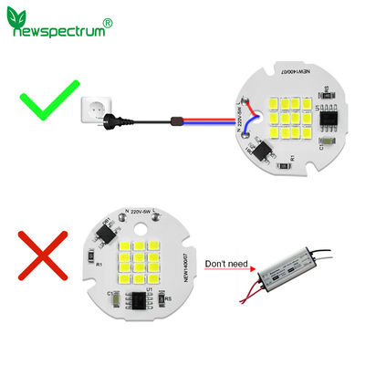 Никакого фликера на борту AC 220V 6000K Cob Led Driver Ic