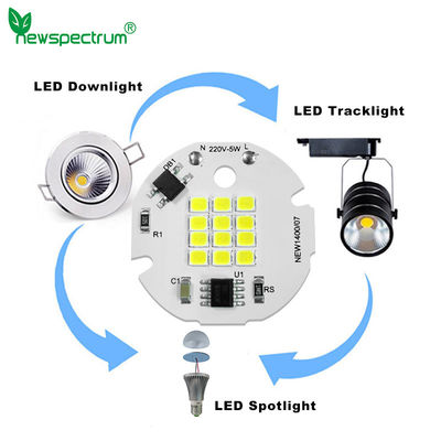 Никакого фликера на борту AC 220V 6000K Cob Led Driver Ic