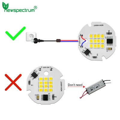 5W SMD LED Chip Encapsulation Series φωτεινότερη ασφαλή και αξιόπιστη