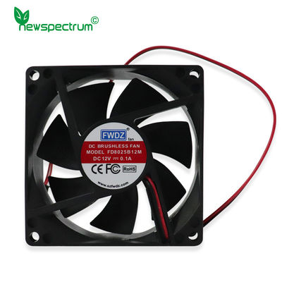 DC 12V Cooler Dc Brushless Fan 80mm Connerctor For Computer LED Chip
